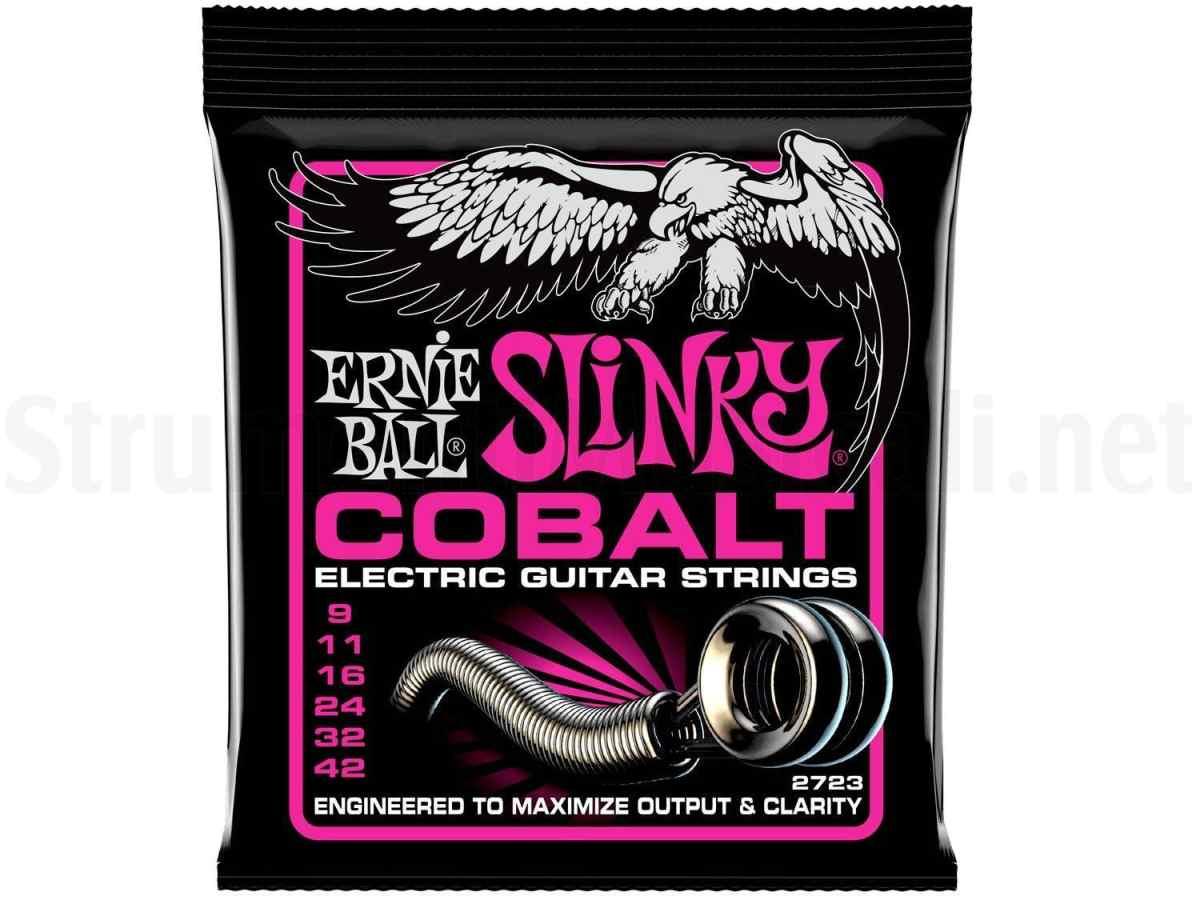 Ernie ball 2723 cobalt set corde chitarra elettrica