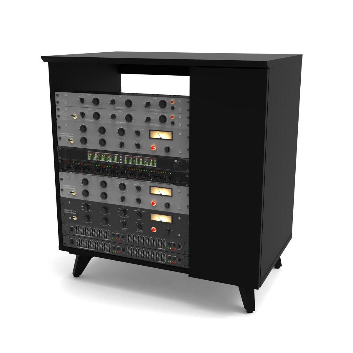 Glorious modular side rack black