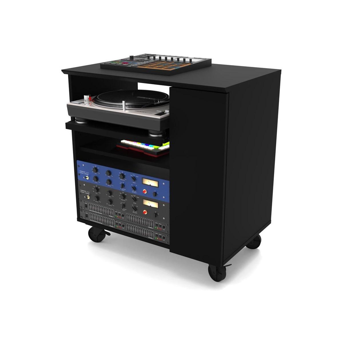 Glorious modular side rack black