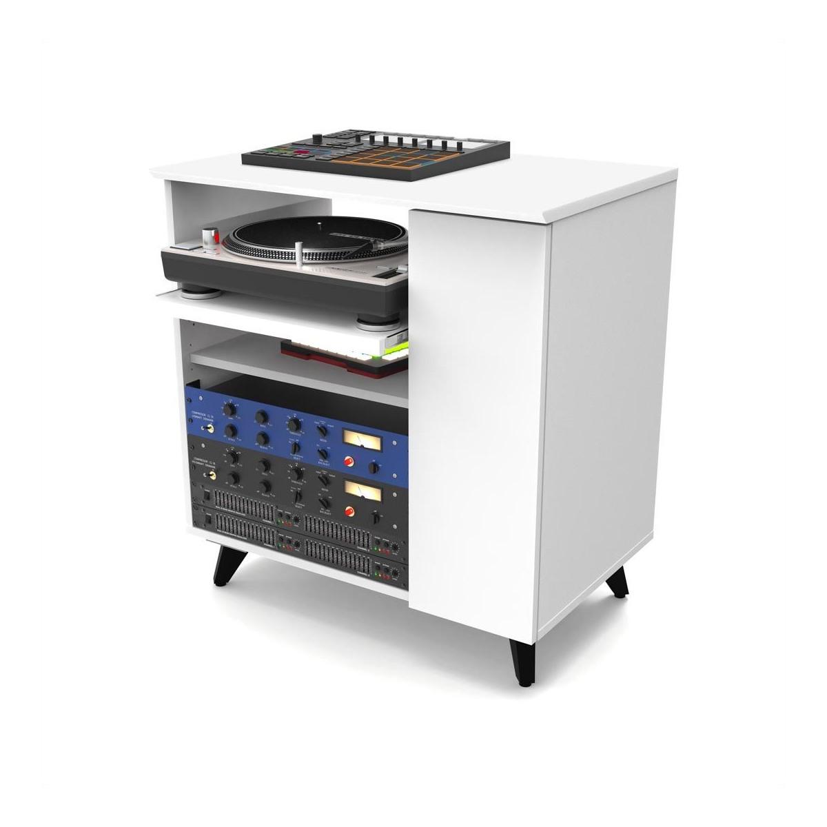 Glorious modular side rack white