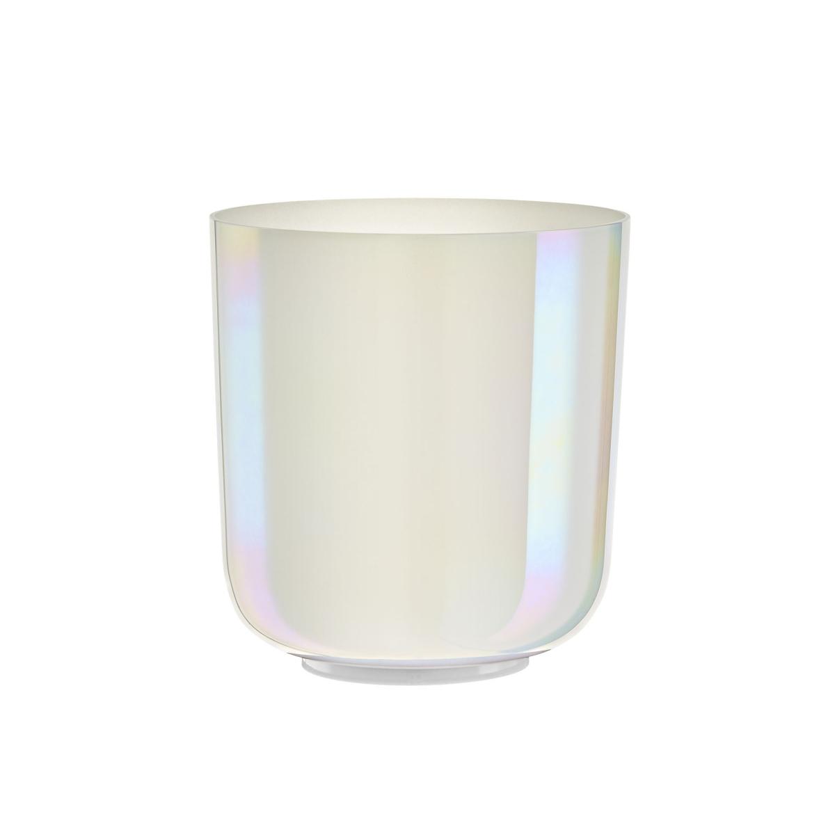 SONIC ENERGY ECSB7B3C Calice in cristallo Essence da 7" B3 cremosa 440 Hz chakra della corona