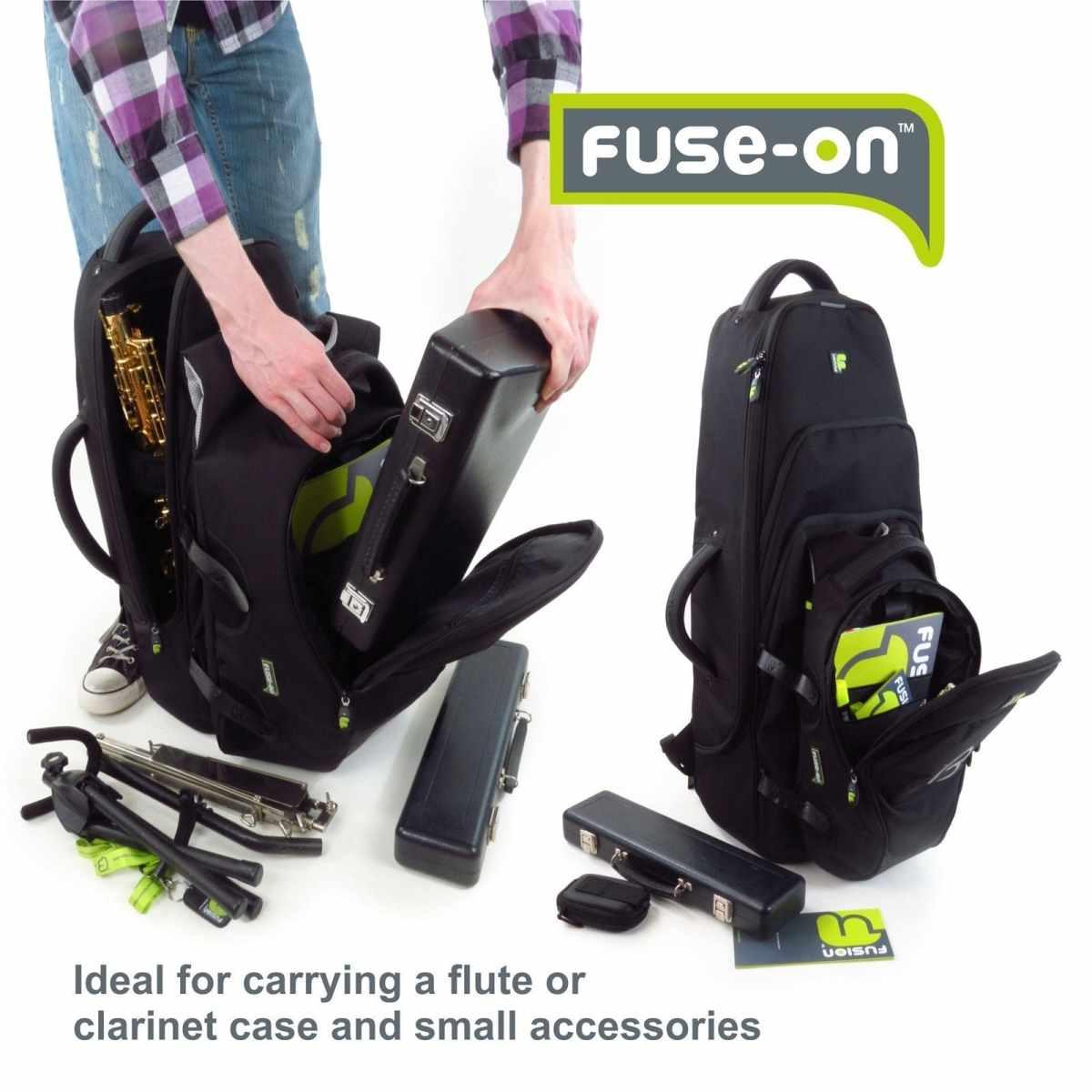 FUSION UA-02-BK Zaino Medium Black