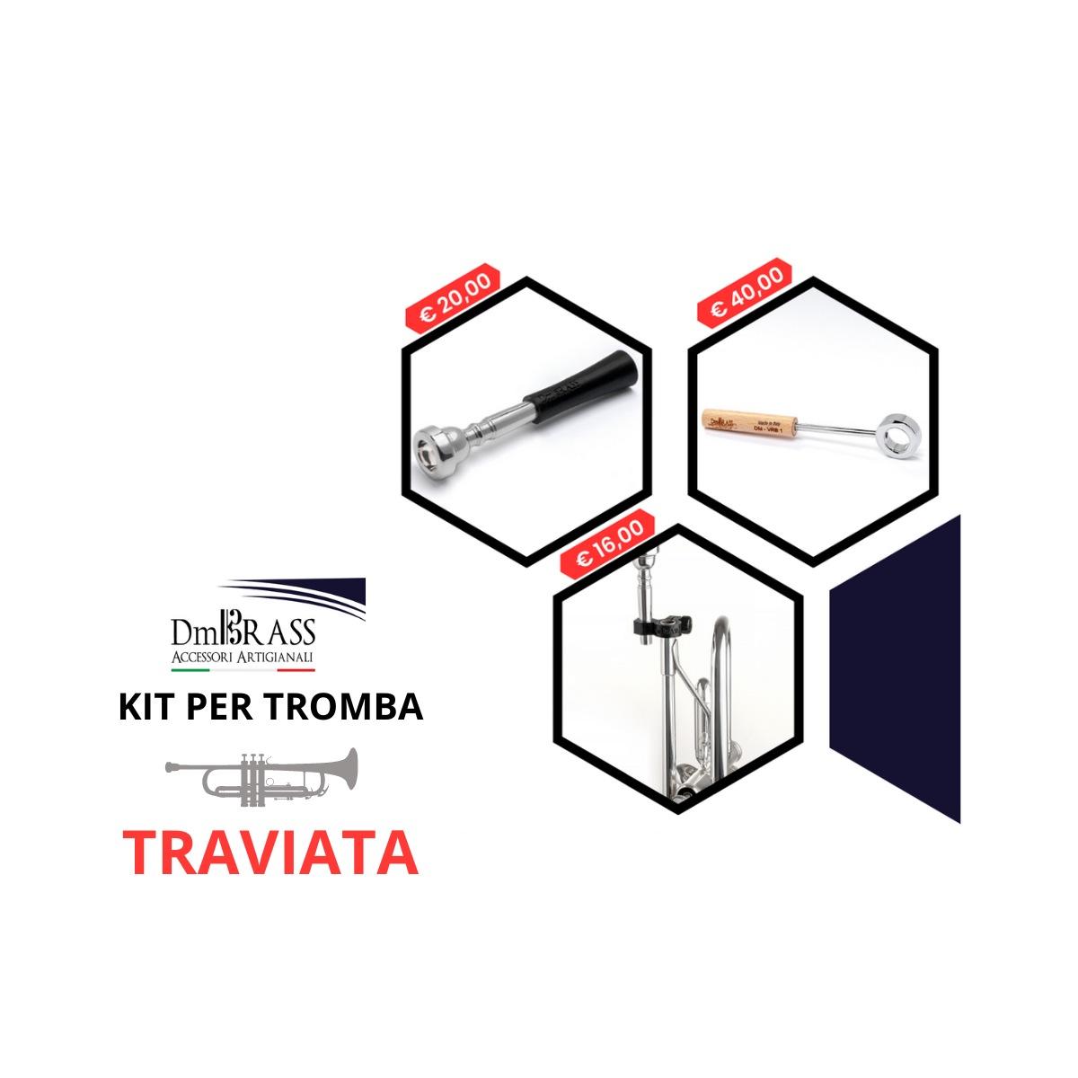 Kit Dm Brass TRAVIATA per tromba