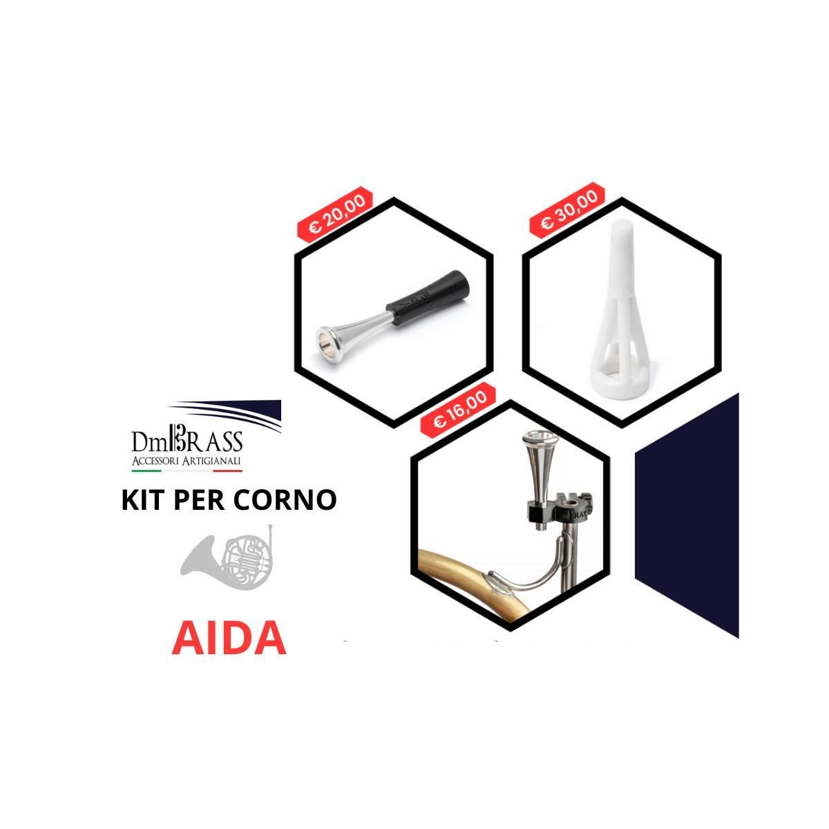 Kit Dm Brass AIDA per corno