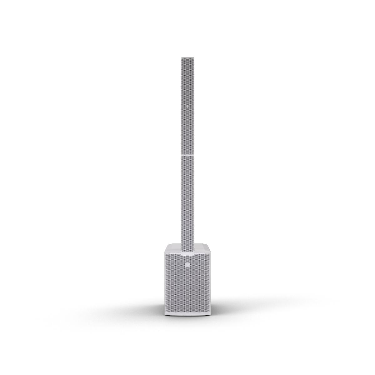 LD SYSTEMS MAUI 28 G3 MIX W - PA compatto a colonna, portatile, cardioide, con mixer digitale, bianco