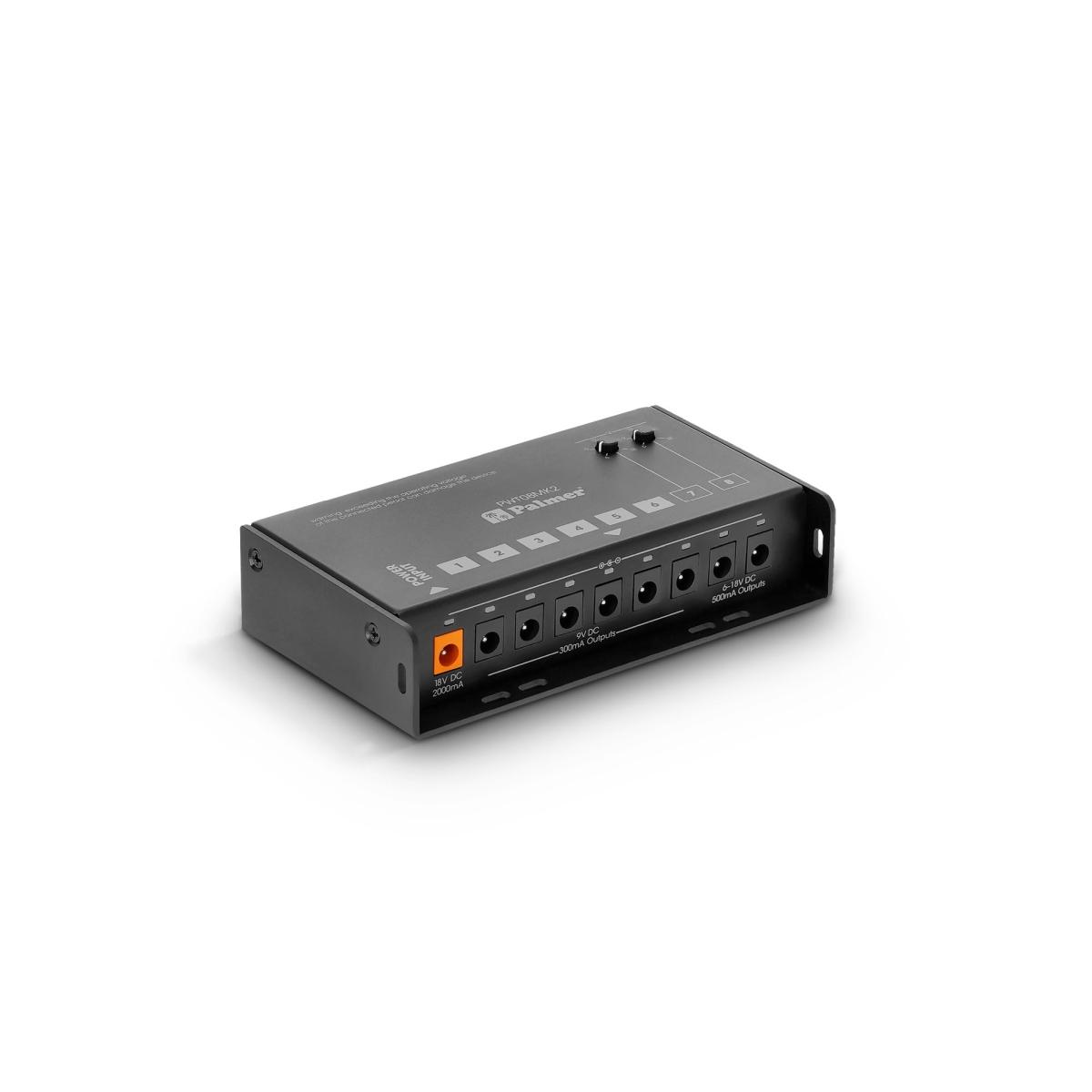 PALMER PWT 08 MK2 - Alimentatore universale a 8 uscite per pedaliera