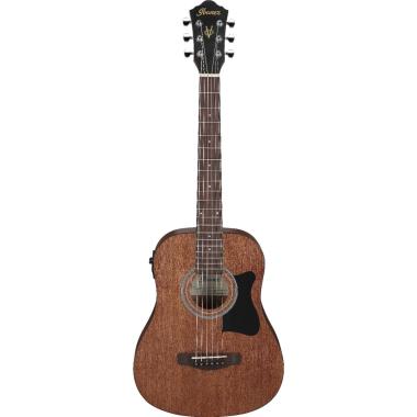 Ibanez v44minie open pore natural chitarra acustica elettrificata 3/4