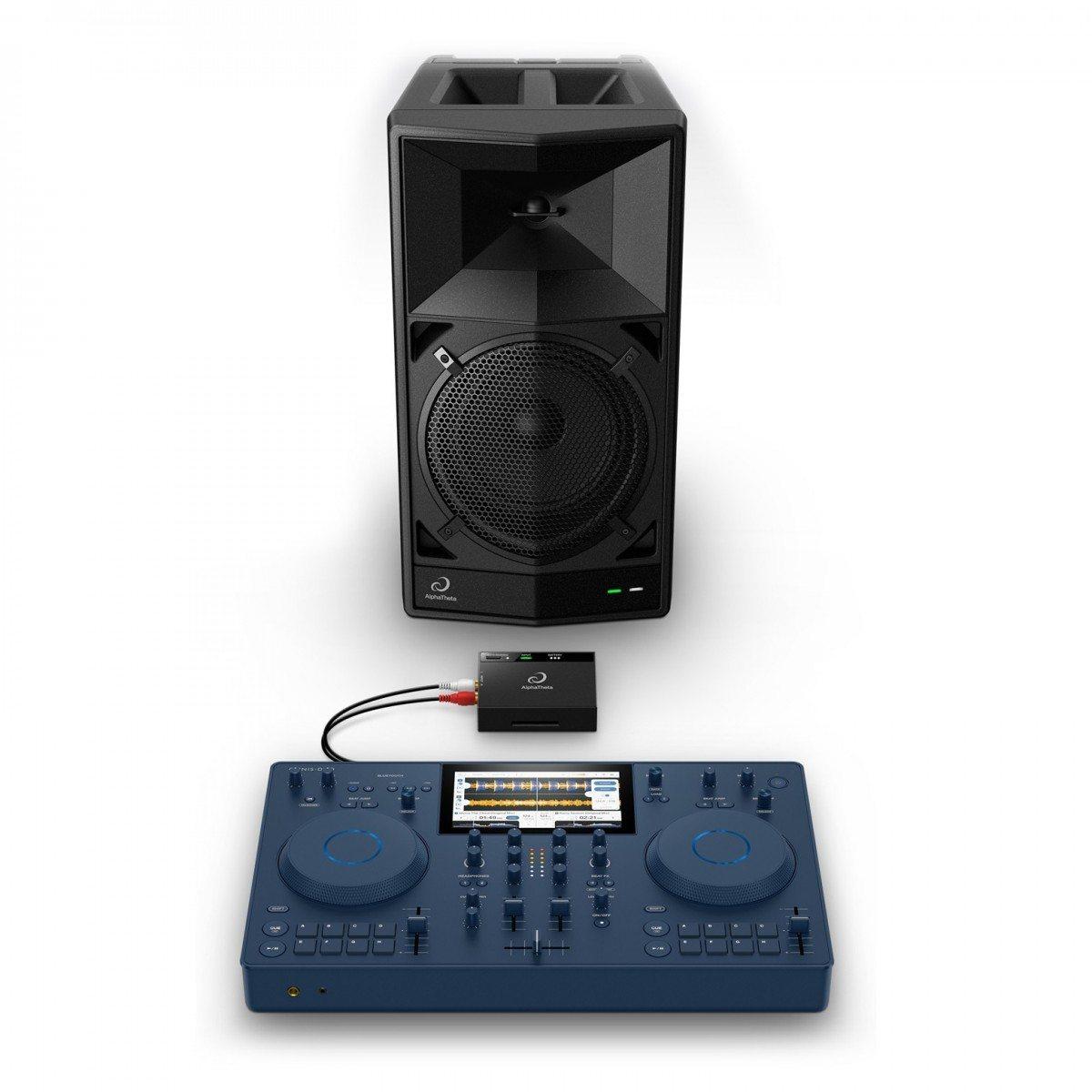 ALPHATHETA WAVE-EIGHT Diffusore DJ portatile da 8 pollici con SonicLink