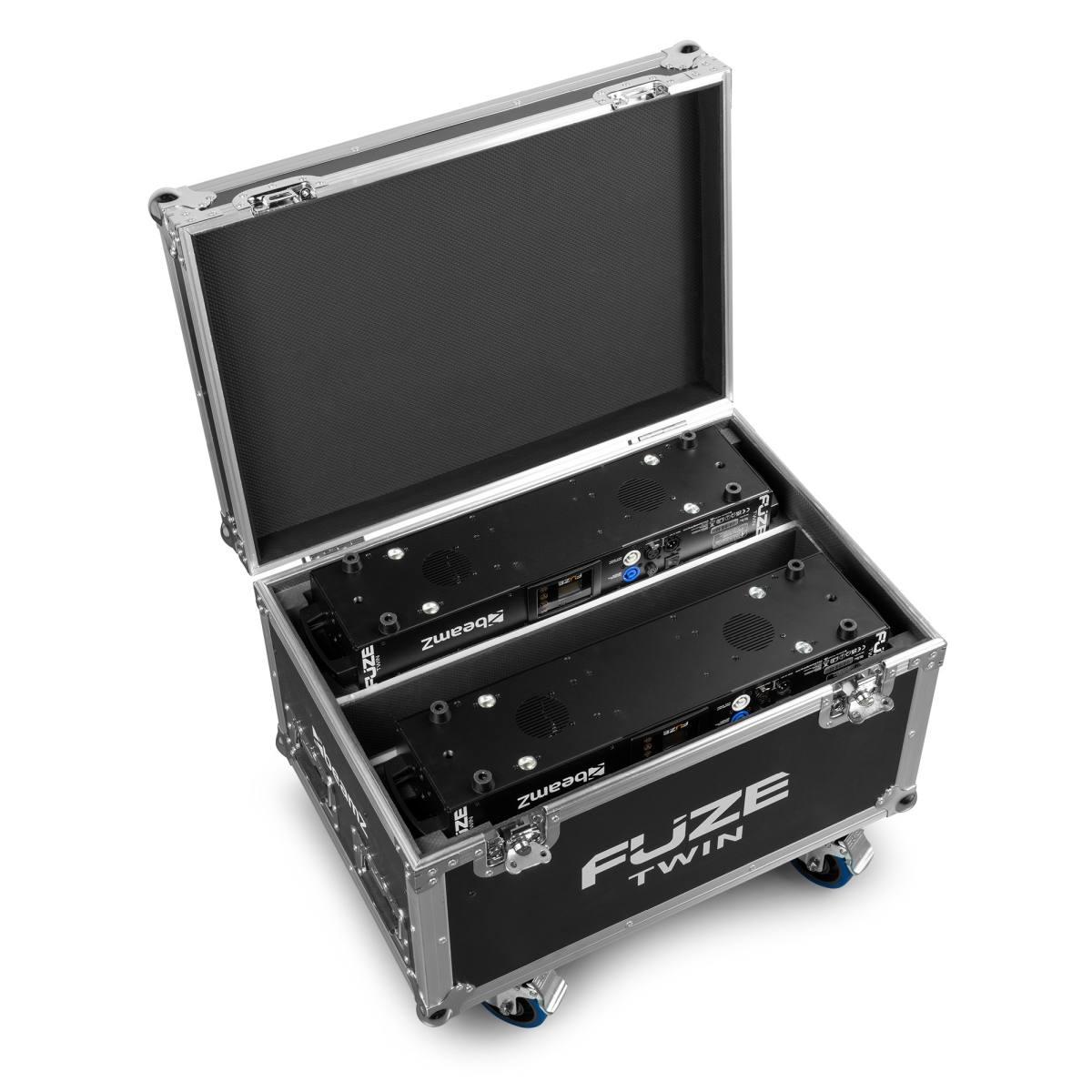 BEAMZ FCFTB Flightcase per 2 pezzi Fuze Twin