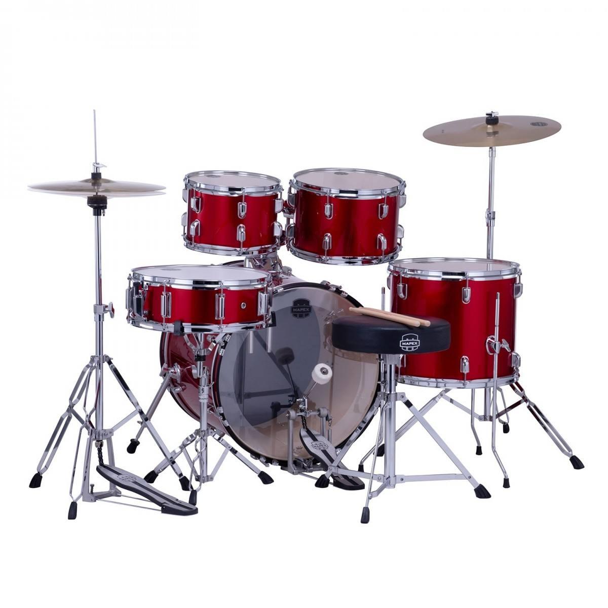 Mapex cm5294ftcir comet rock 5 pezzi infra red con piatti cassa 22