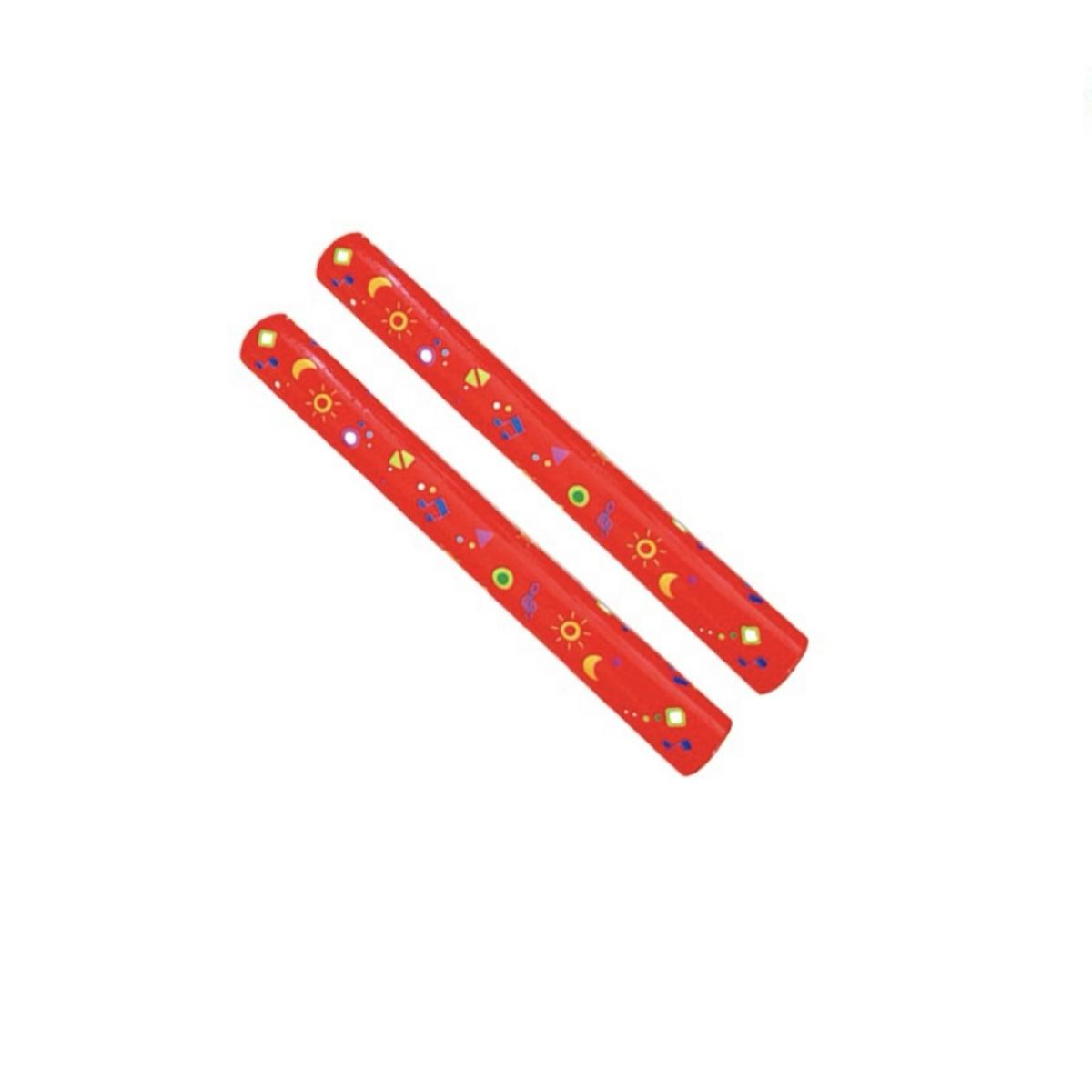 Lf g7r claves rosse in legno cm 20x2,2