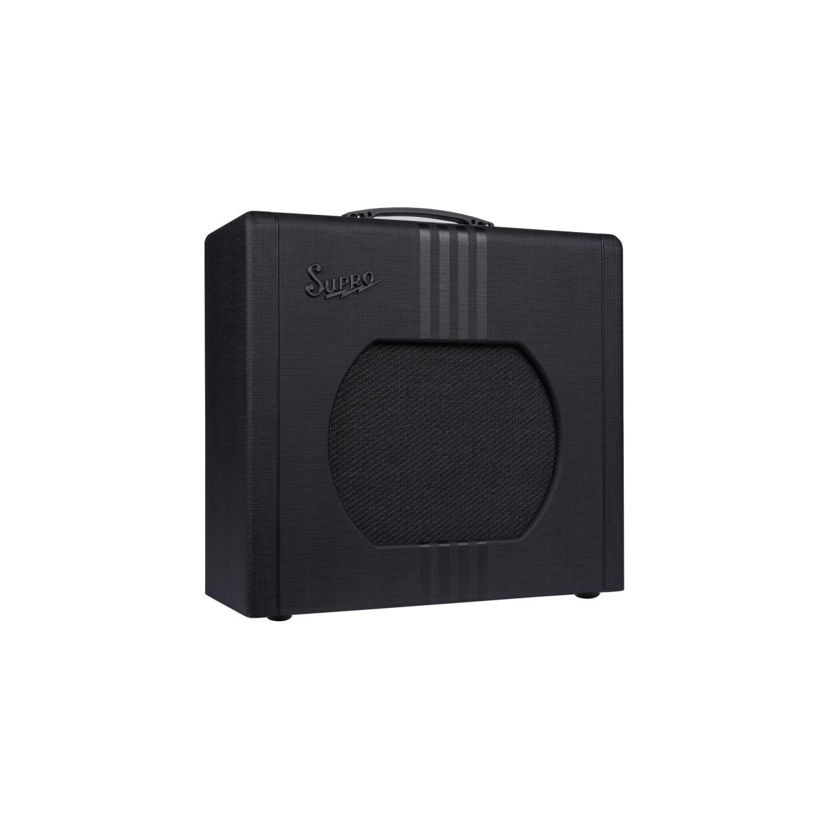Supro delta king 12 black & black amplificatore combo per chitarra elettrica