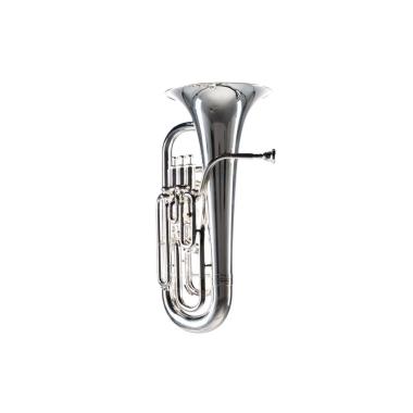 Cigalini p1160s euphonium 3+1 valve silver finish