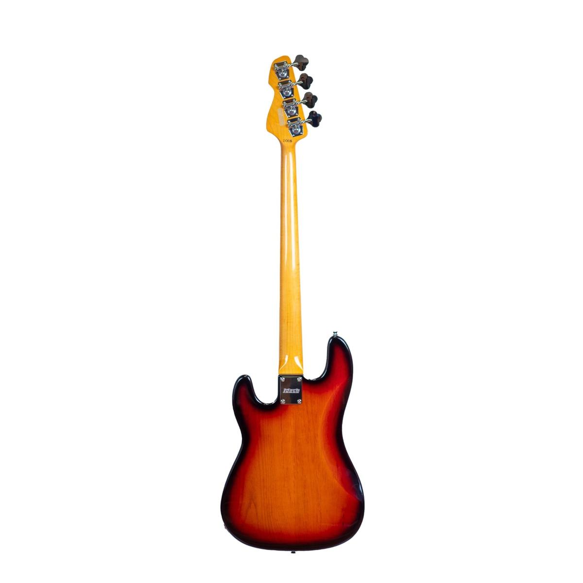 Markbass gv4 gloxy 3 tone sunburst cr mp basso elettrico 4 corde