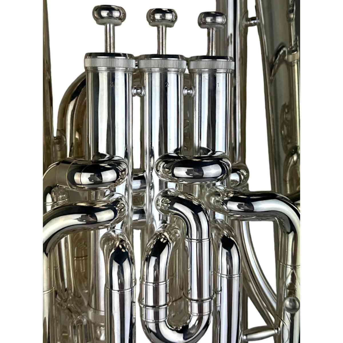 Bbrass p-1160s eufonio sib 3+1 silver plated