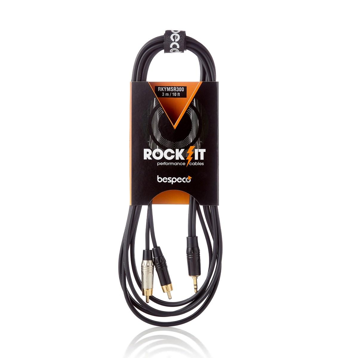 BESPECO RKYMSR500 CAVO DA MINI JACK M A DOPPIO RCA 5mt
