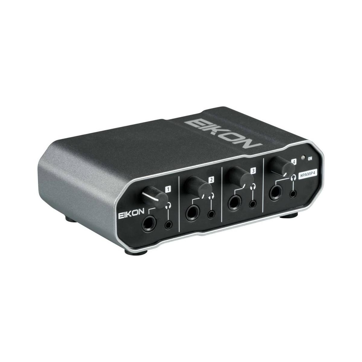 Eikon hpamp4 amplificatore per cuffie a 4 canali