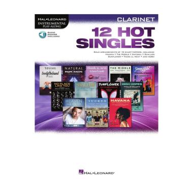 12 hot singles per clarinetto