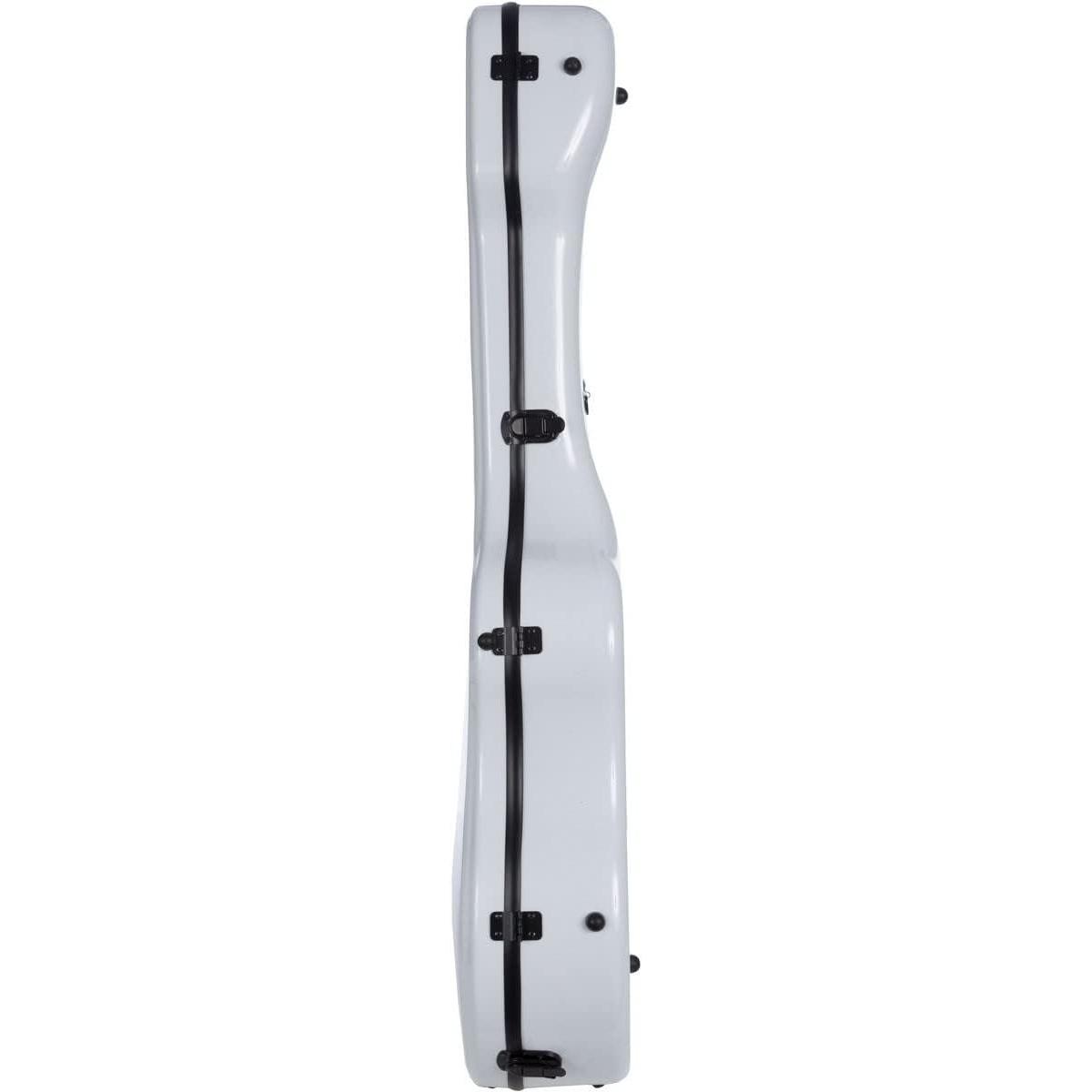 Plc case chitarra classica in policarbonato white