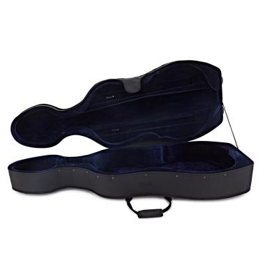 PLC CASE VIOLONCELLO 3/4 RIGIDO FOAM BLACK<br />