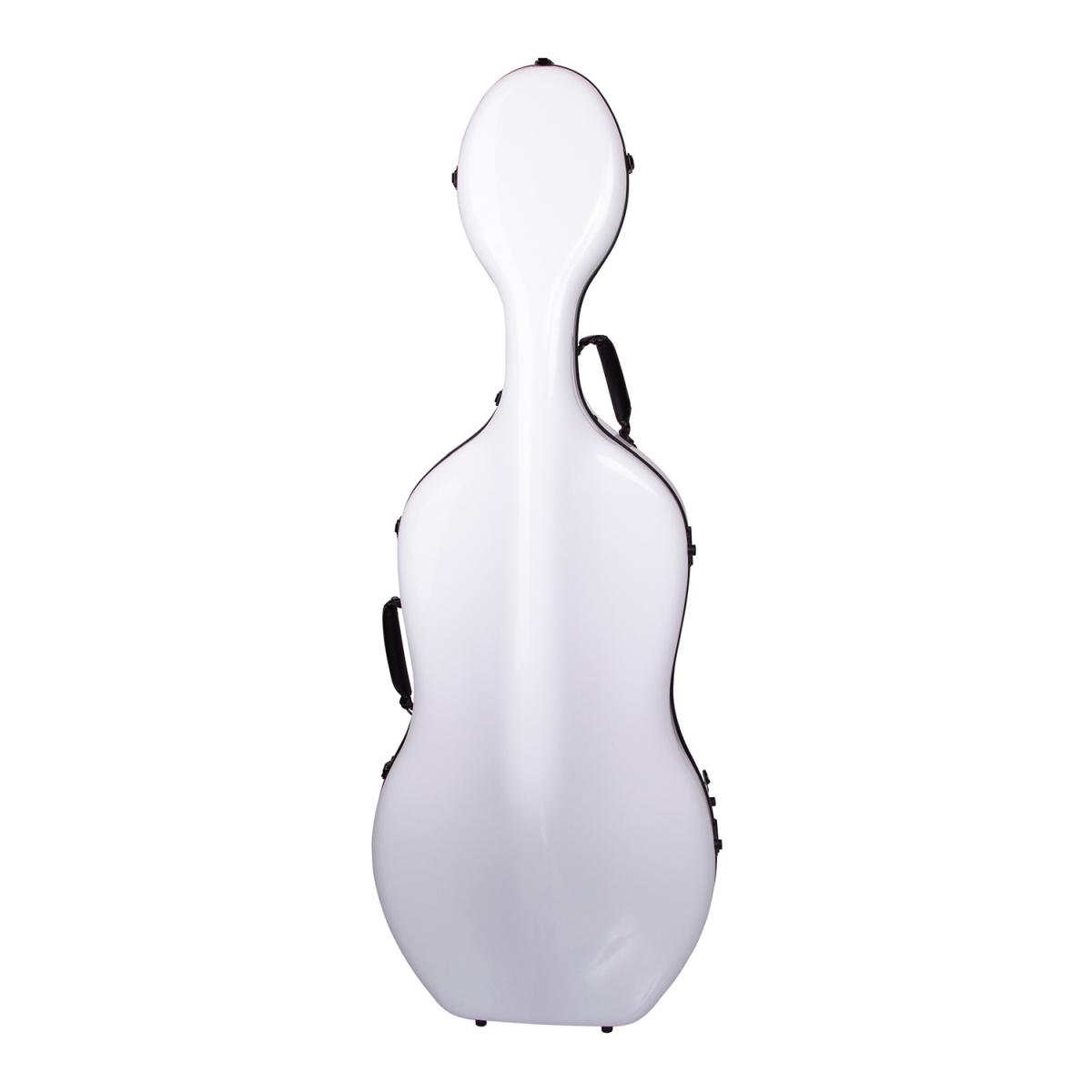 Plc case violoncello policarbonato red