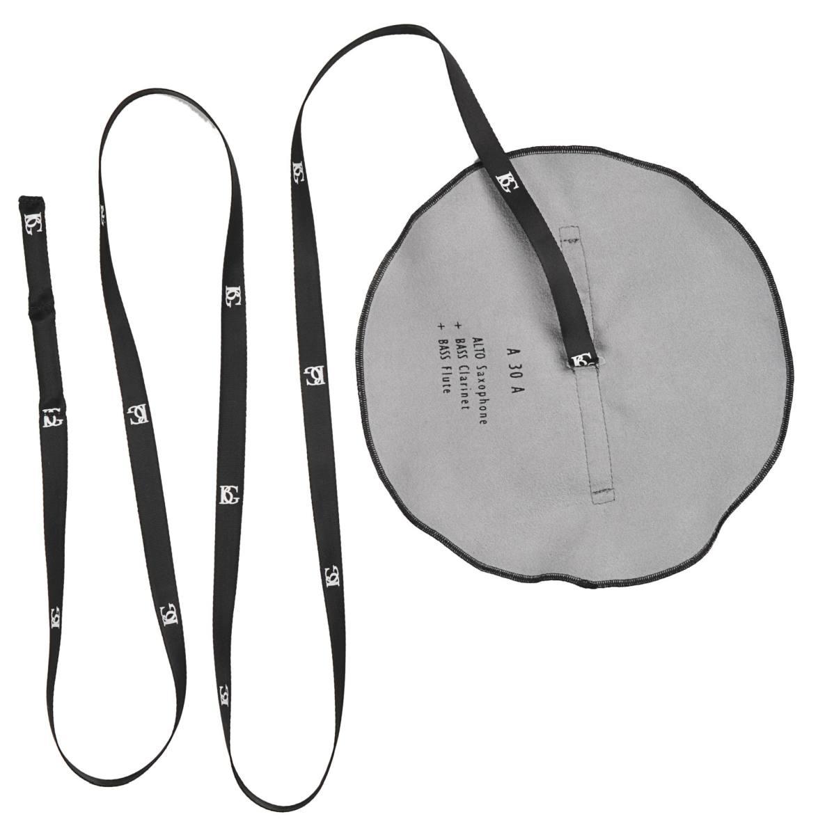 Bg a30a panno in microfibra e seta per sax alto/clarinetto/flauto
