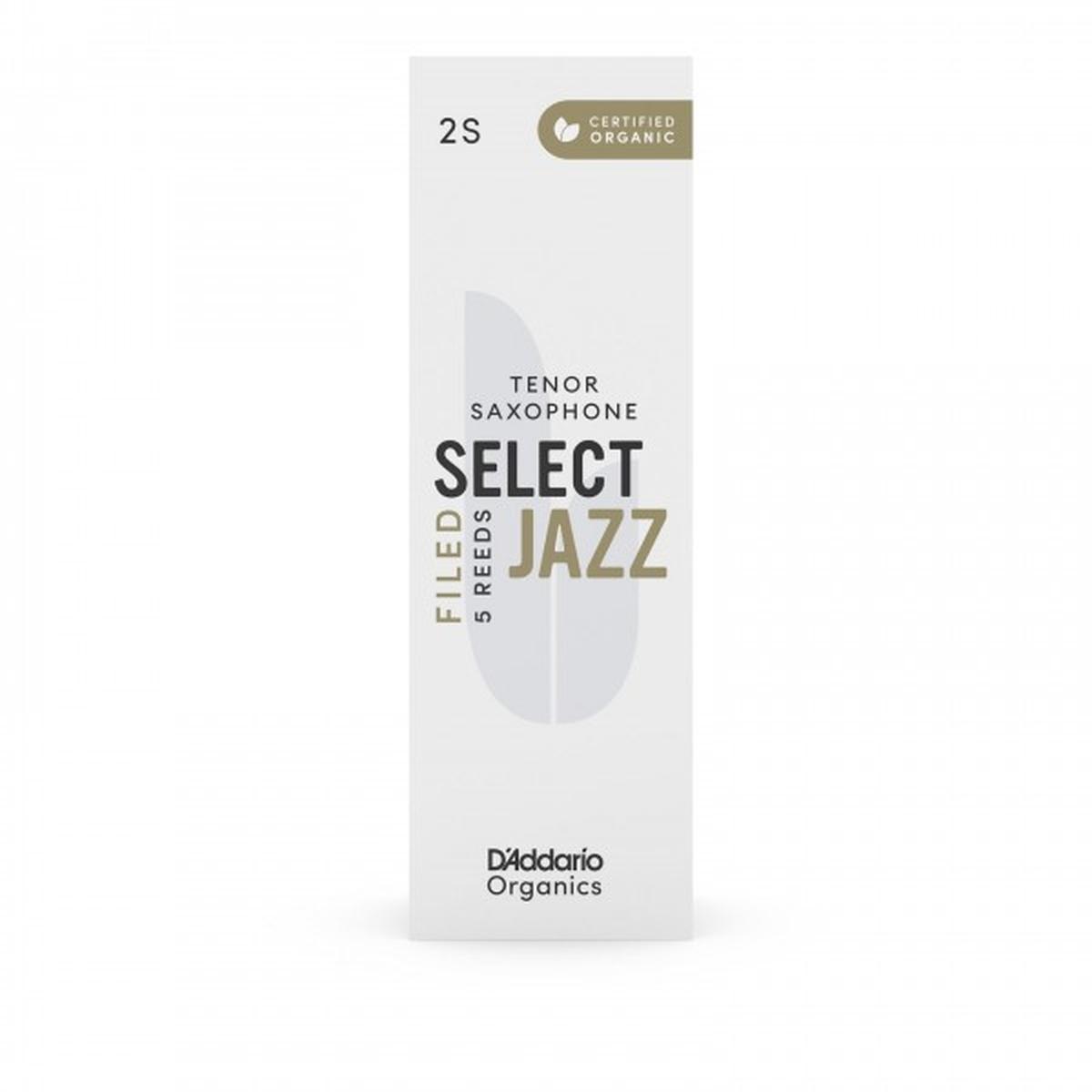 D'addario organic select jazz 5 ance per sax tenore 2s unfiled