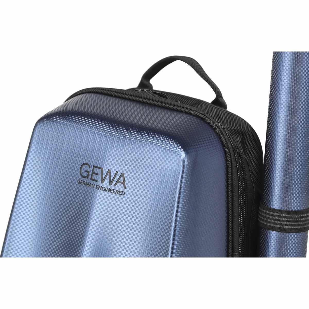 Gewa custodia blu a zaino per violino 4/4