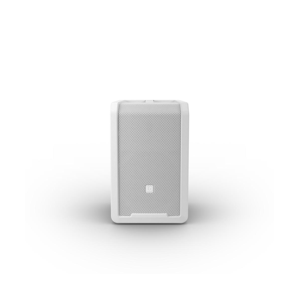 LD SYSTEMS ANNY 8 W - Altoparlante PA Bluetooth portatile a batteria con mixer, colore Pure White