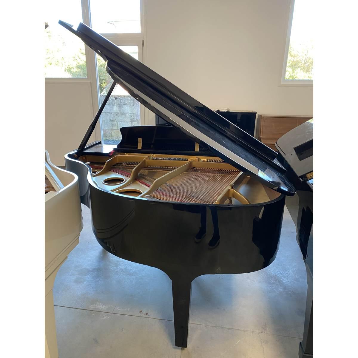 Steiner bg185 mezza coda nero lucido