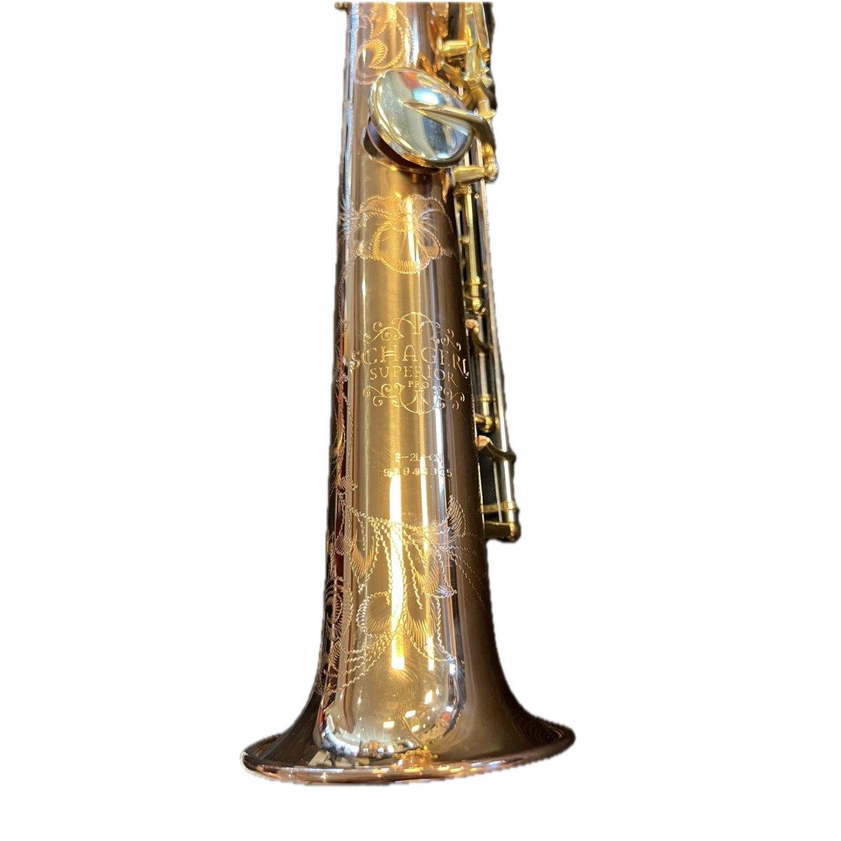 Schagerl S-2LB-CN Superior Pro Sax Soprano S/N 943335