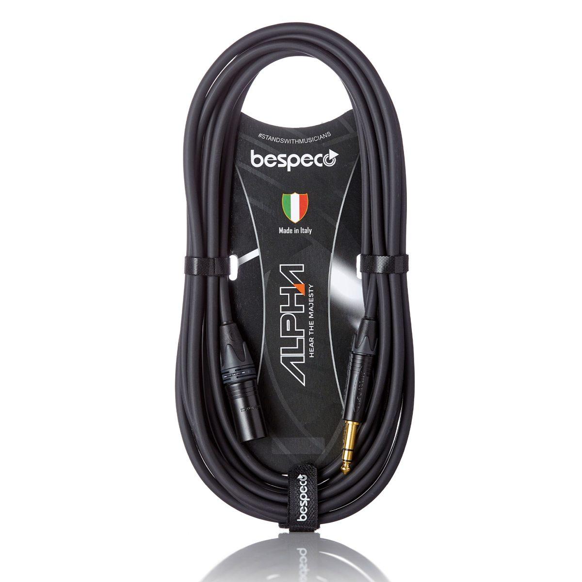 BESPECO AHSMM600 ALPHA CAVO XLR M / TRS 6mt
