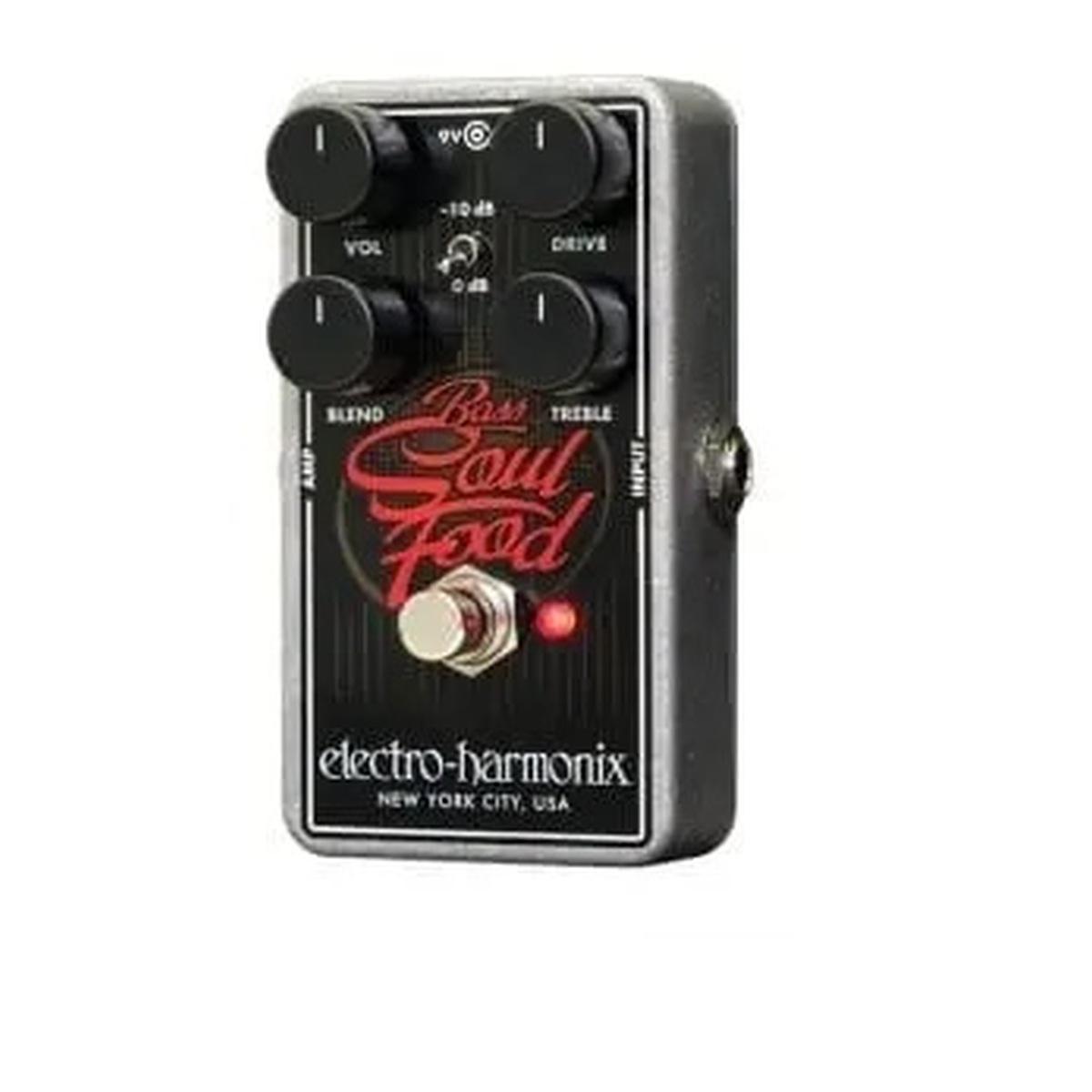 Electro harmonix nano basso sould food effettto clean boost / overdrive a pedale per basso
