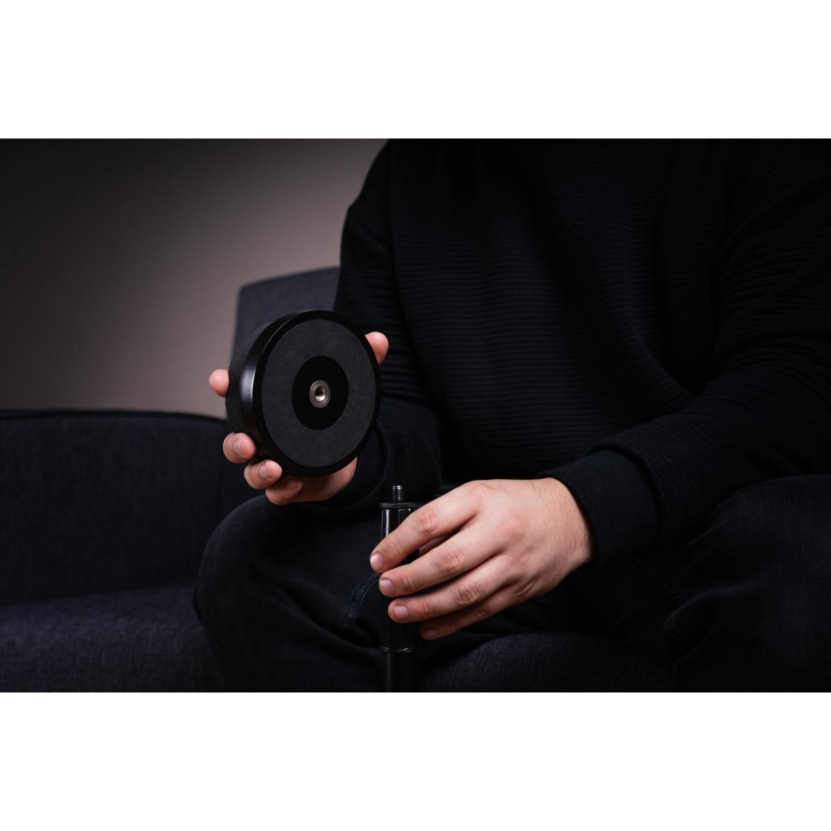 MEINL MMP4BK-MPPS Set pad allenamento marshmallow da 4" con supporto