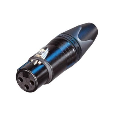 Neutrik nc3fxx-b connetore xlr 3-poli femmina