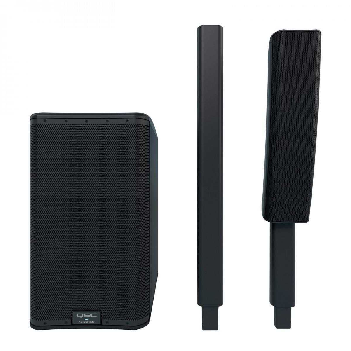 Qsc kc12-bk impianto a colonna 3000w