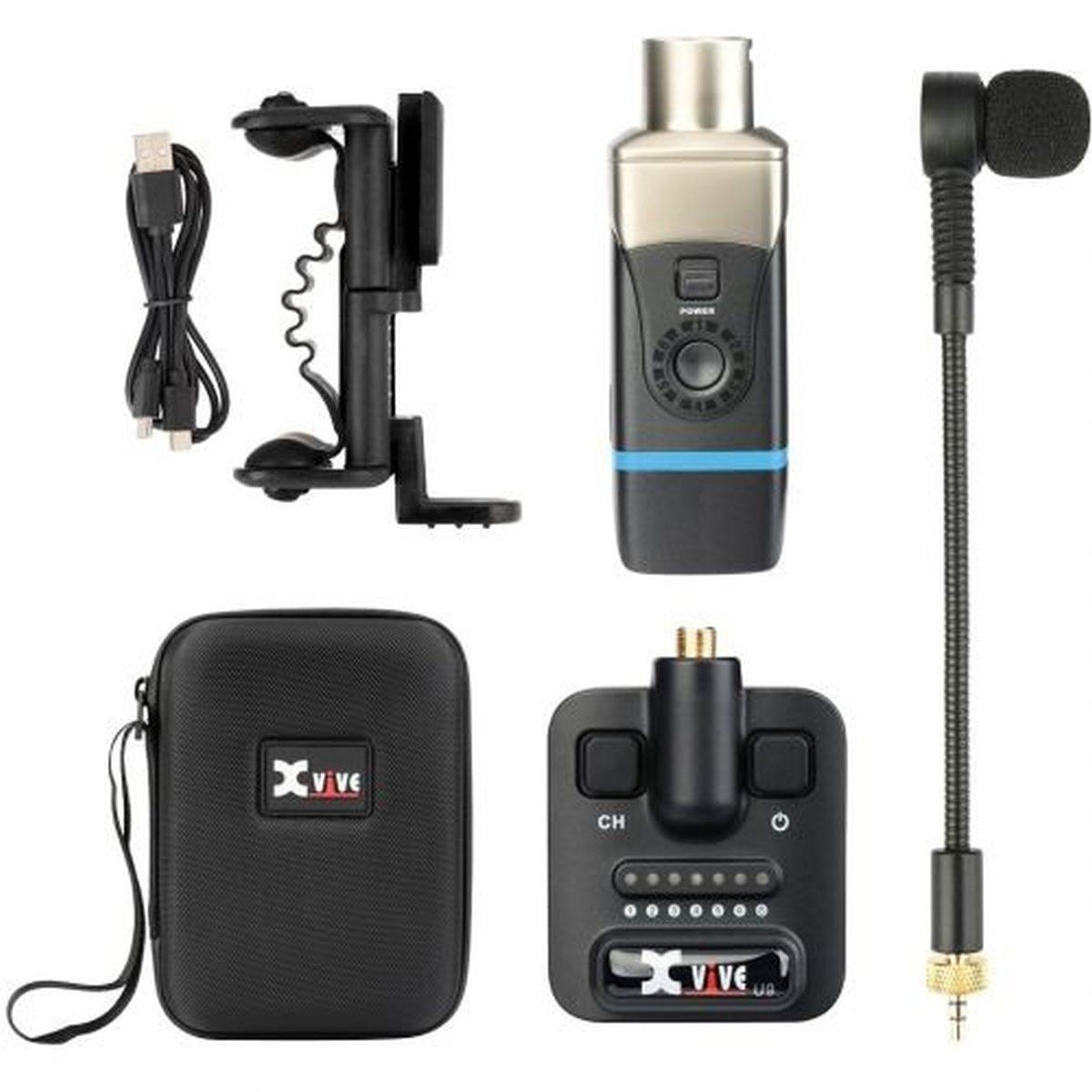 Xvive u9 radiomicrofono per violini e viole