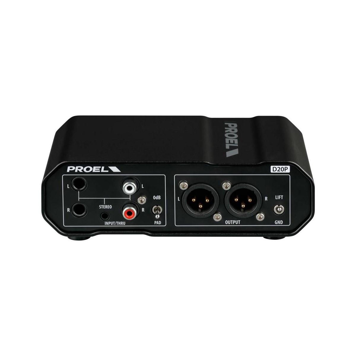 Proel d20p di box passiva 2 canali