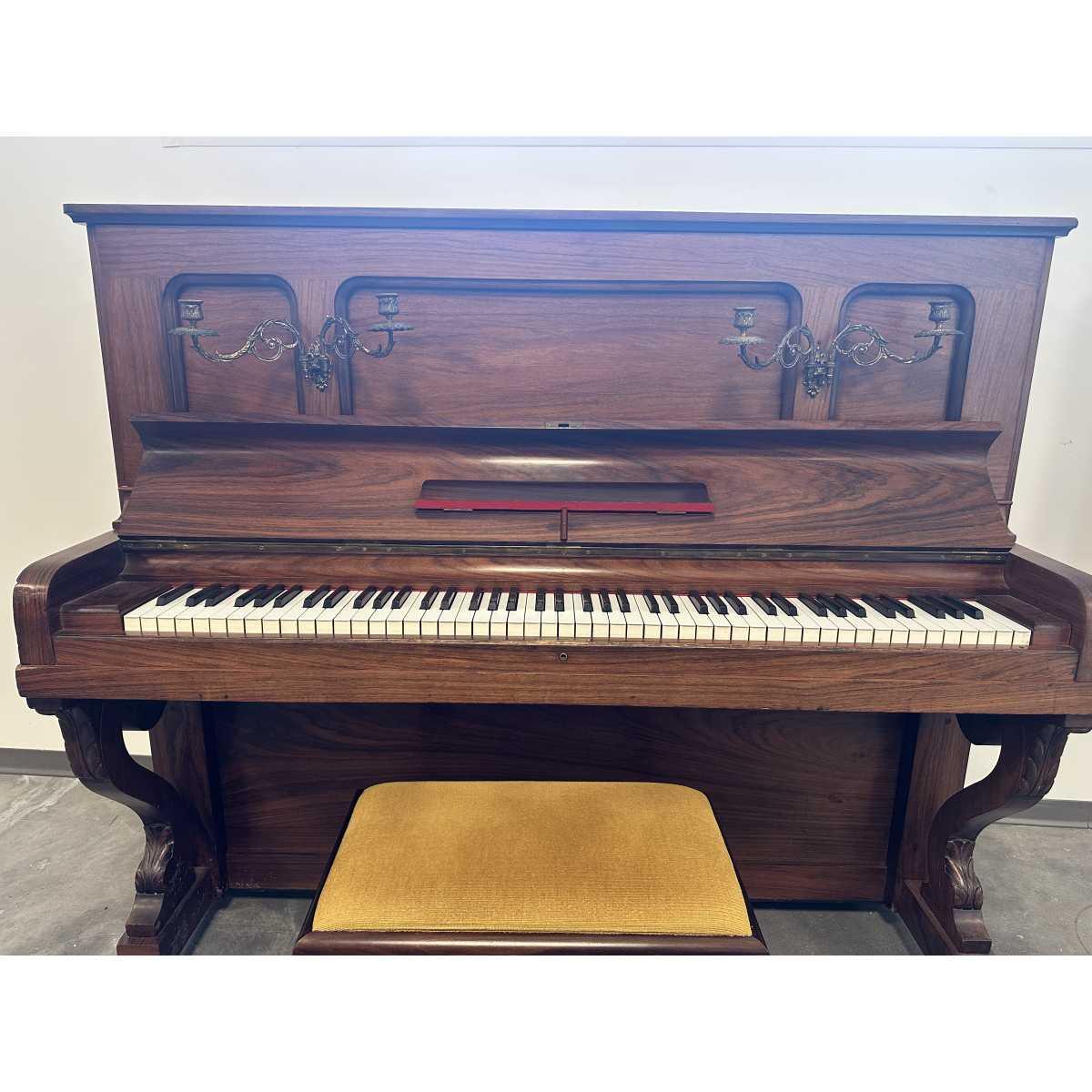 Steinway & sons new york hamburg pianoforte verticale sn 188554