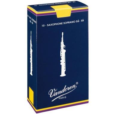 Vandoren traditional blu 10 ance per sax soprano n  2