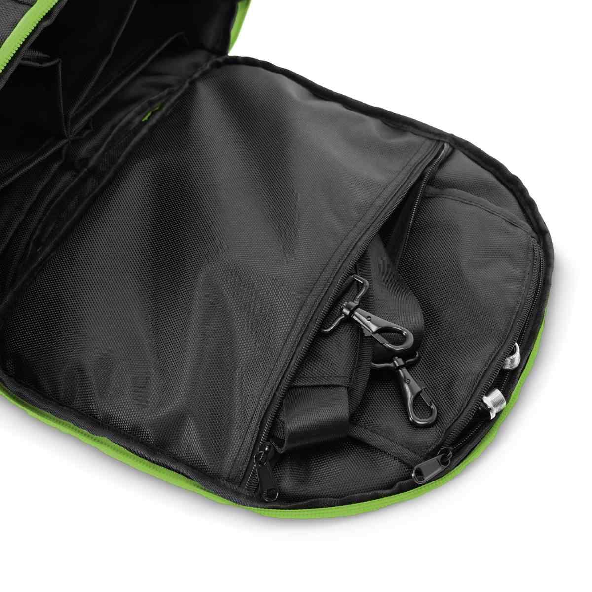 GRAVITY TBG MS 6 B - Borsone Touring con capienza di 6 aste microfoniche, dotato di ruote