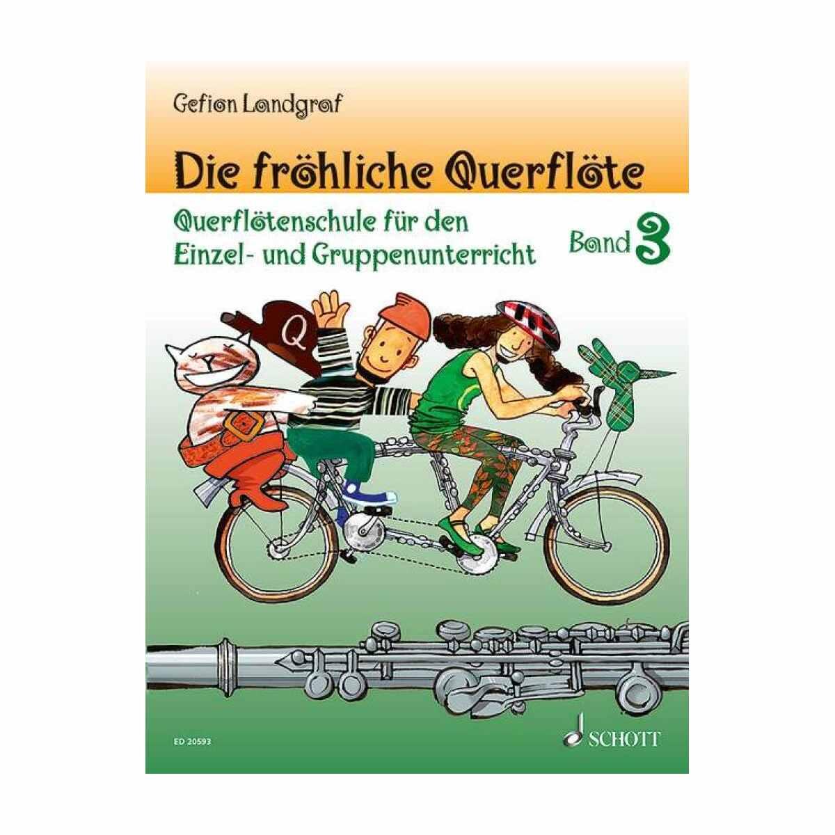 Die fröhliche Querflöte Band 3 und Spielbuch 3