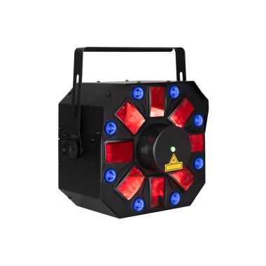 ELIMINATOR FURIOUS THREE RG UV EFFETTO LUCE 3-IN-1 LED + UV + LASER