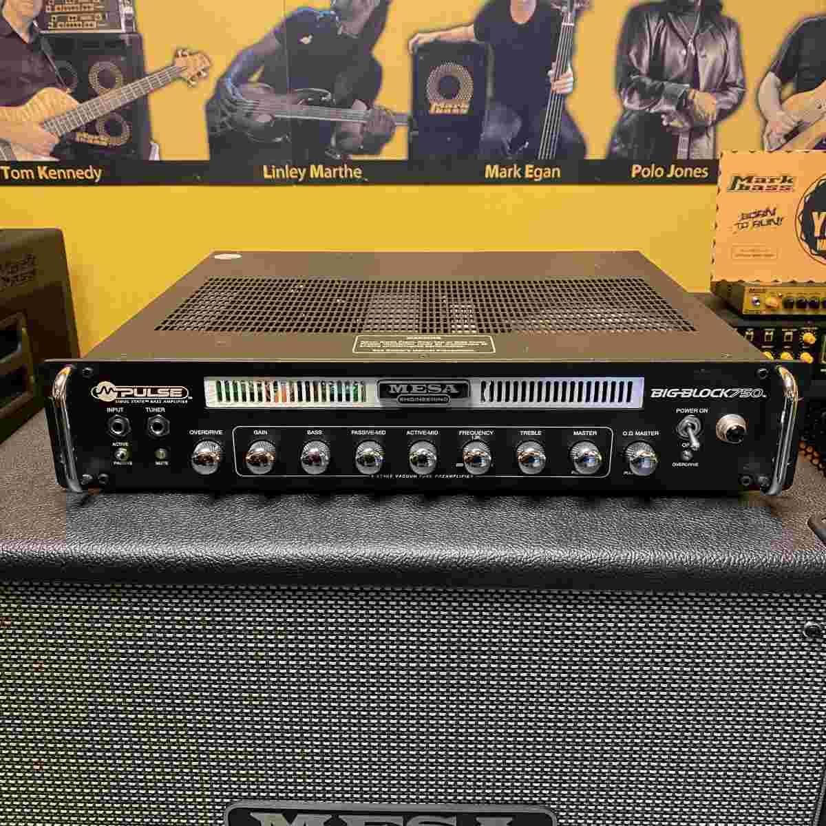 Mesaboogie big block 750 testata per basso - usato garantito