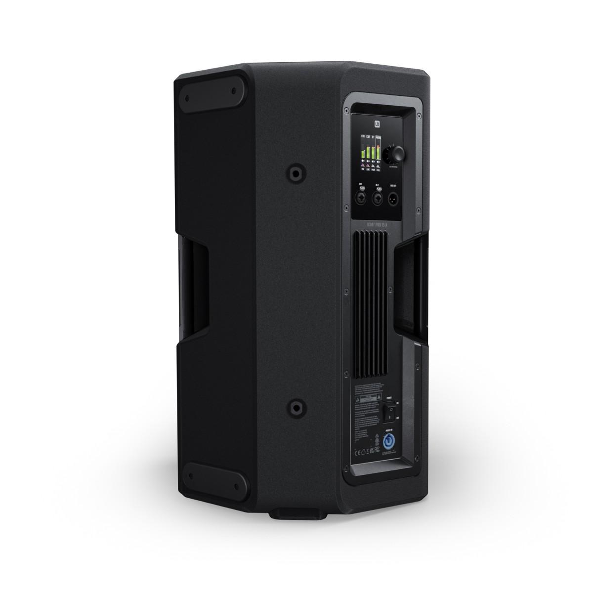 LD SYSTEMS ICOA PRO 15 A - Potente altoparlante PA coassiale attivo da 15" con Bluetooth e app