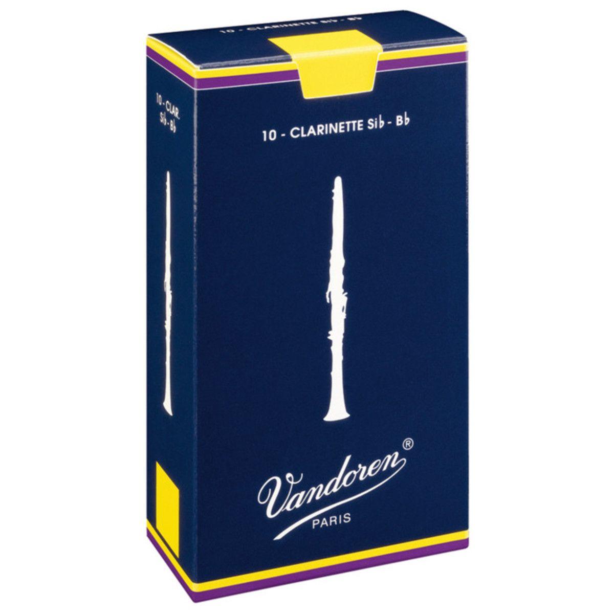 VANDOREN TRADITIONAL BLU 10 ANCE CLARINETTO IN Bb N° 3