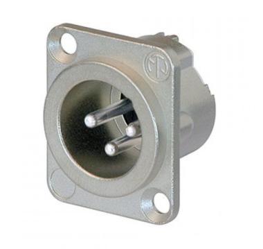 NC3MDLX Spina da pannello  XLR 3P in alluminio anodizzato