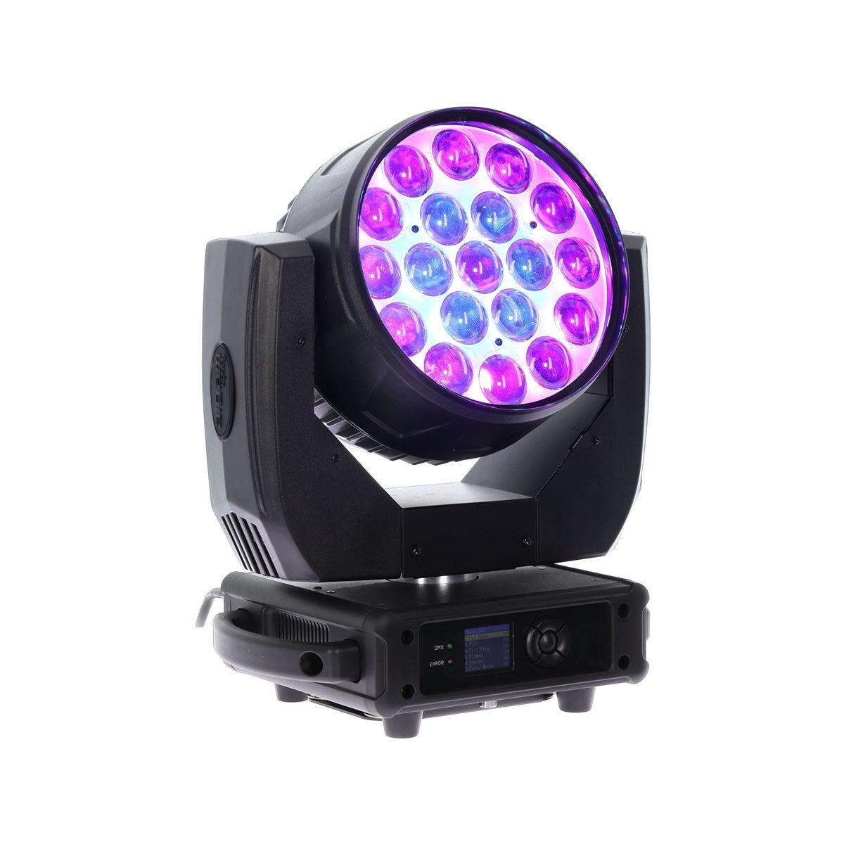 ALGAM LIGHTING MW19x15ZX WASH Testa Mobile LED 19x15W