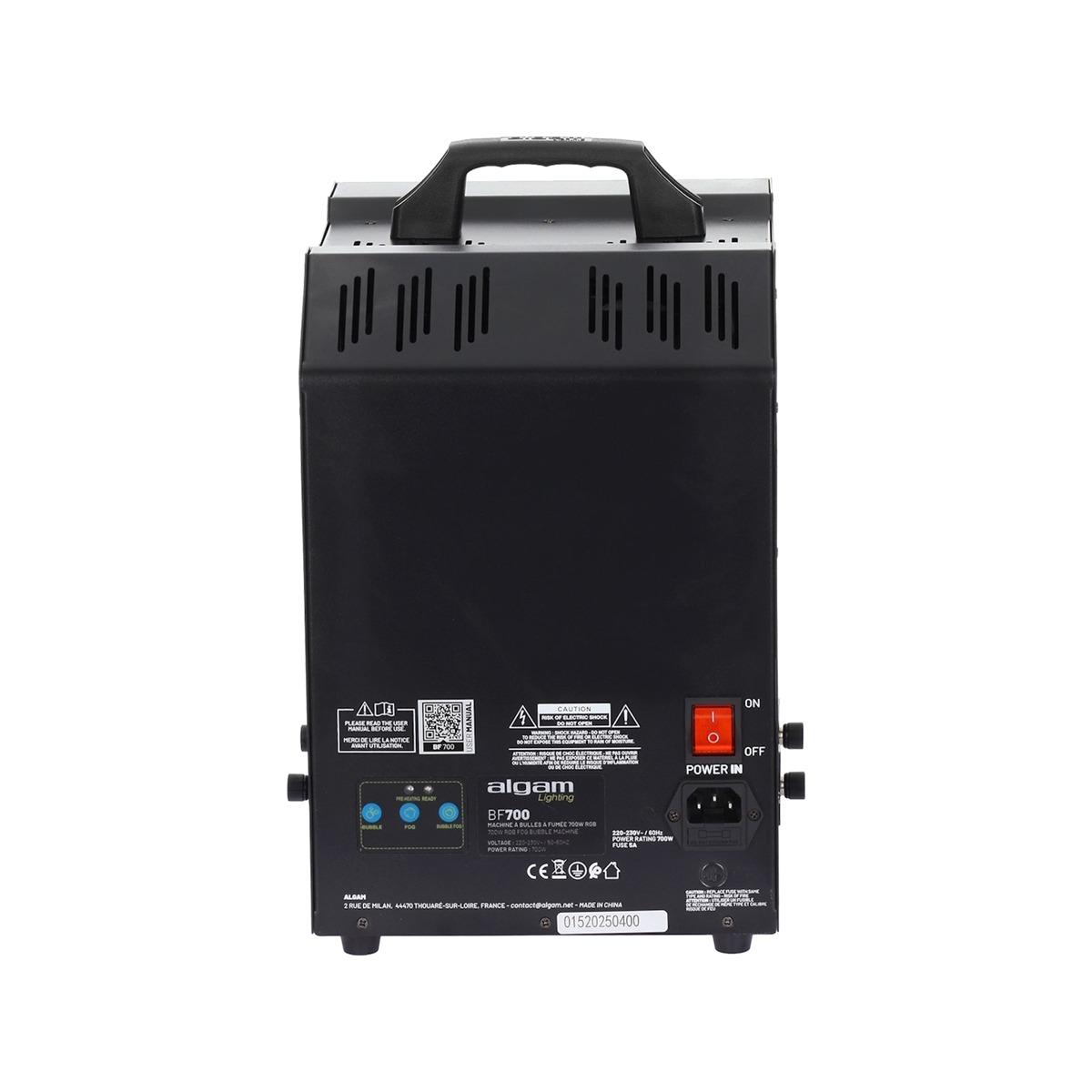 ALGAM LIGHTING BF700 Macchina Bolle con Fumo 700W