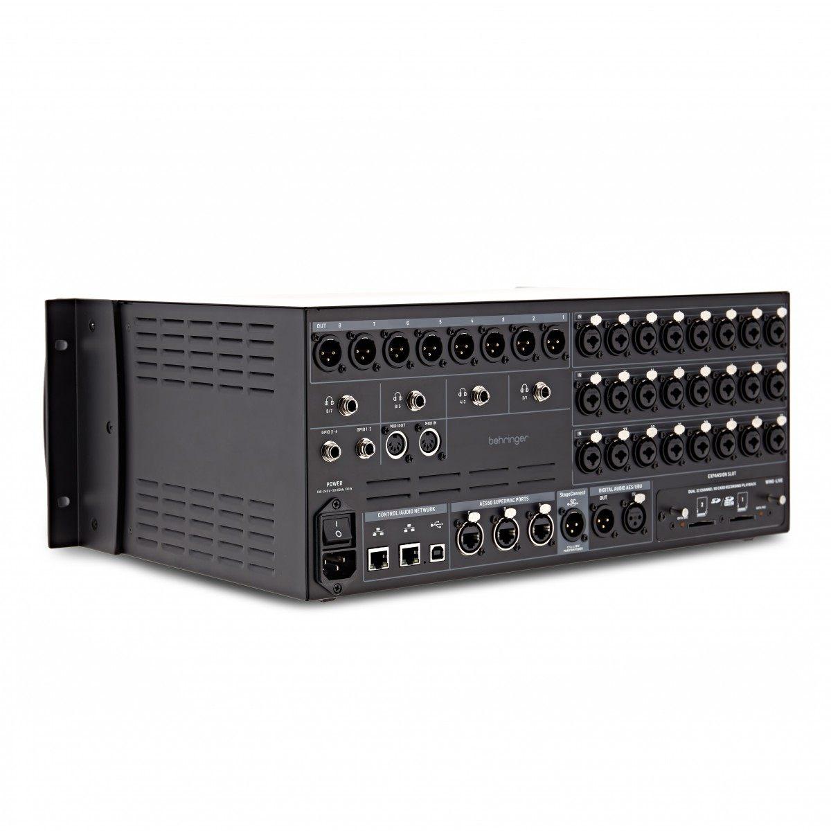 BEHRINGER Wing Rack MIXER DIGITALE A RACK STEREO 48 CANALI CON TOUCHSCREEN 10"